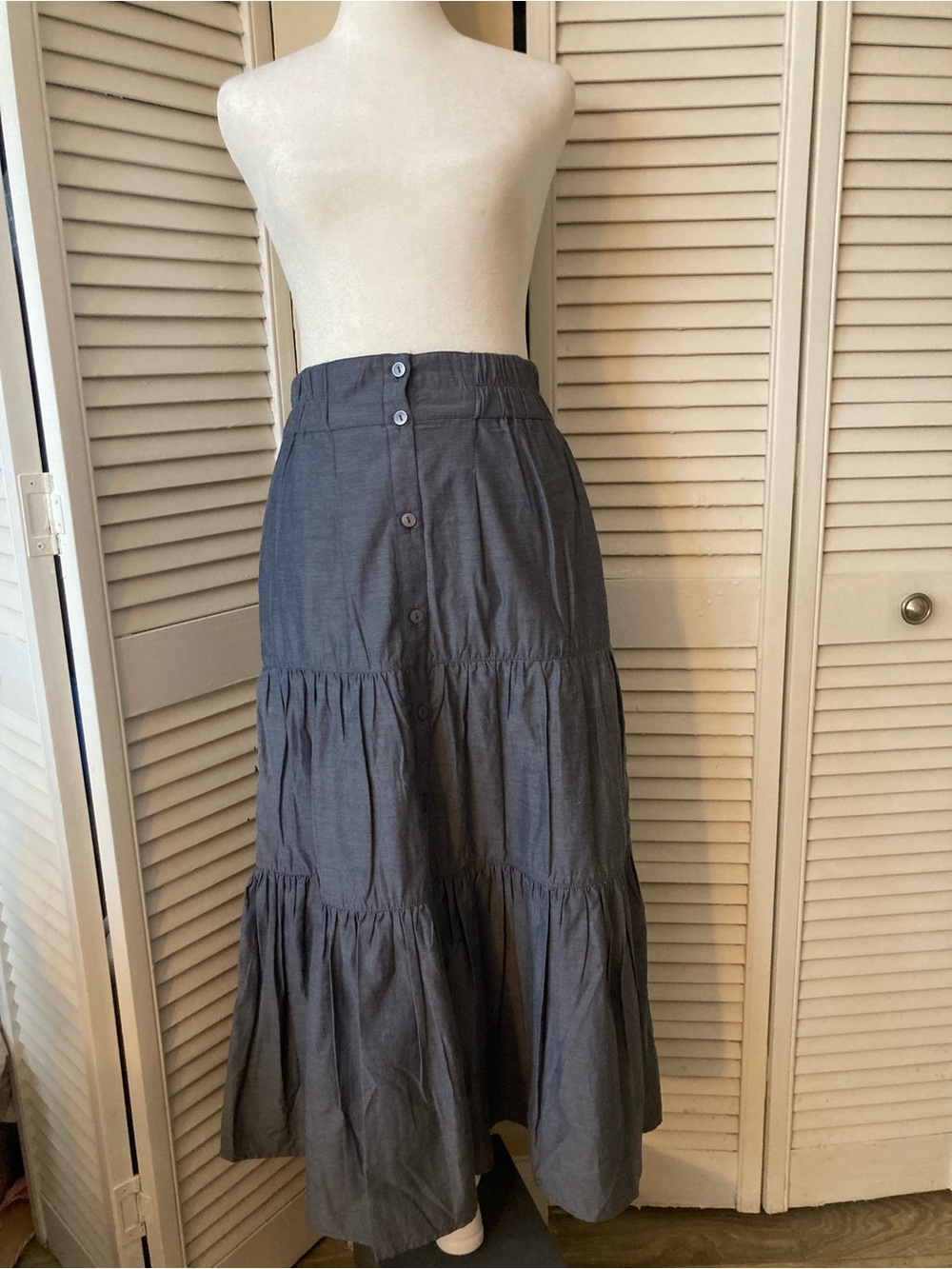 Brochu Walker Havana Skirt Blue XS - Picture 8 of 10